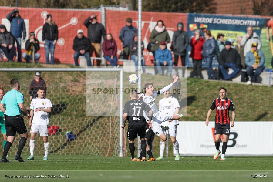 NGN-Arena, Aubstadt, 23.03.2024, sport, action, BFV, Fussball, März 2024, 26. Spieltag, Regionalliga Bayern, DJK, TSV, DJK Vilzing, TSV Aubstadt - Bild-ID: 2399474