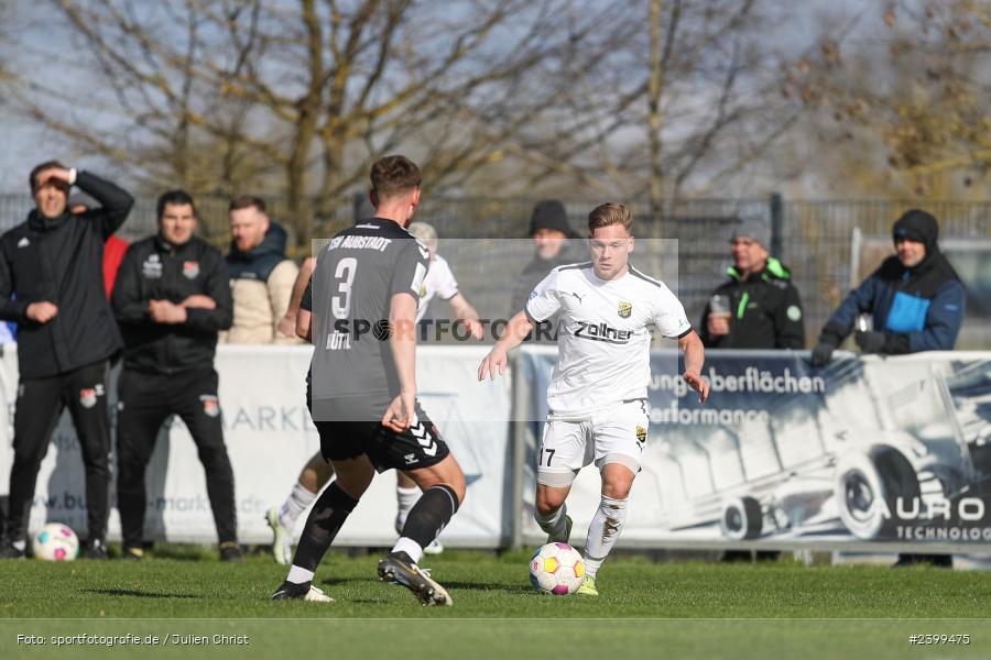NGN-Arena, Aubstadt, 23.03.2024, sport, action, BFV, Fussball, März 2024, 26. Spieltag, Regionalliga Bayern, DJK, TSV, DJK Vilzing, TSV Aubstadt - Bild-ID: 2399475