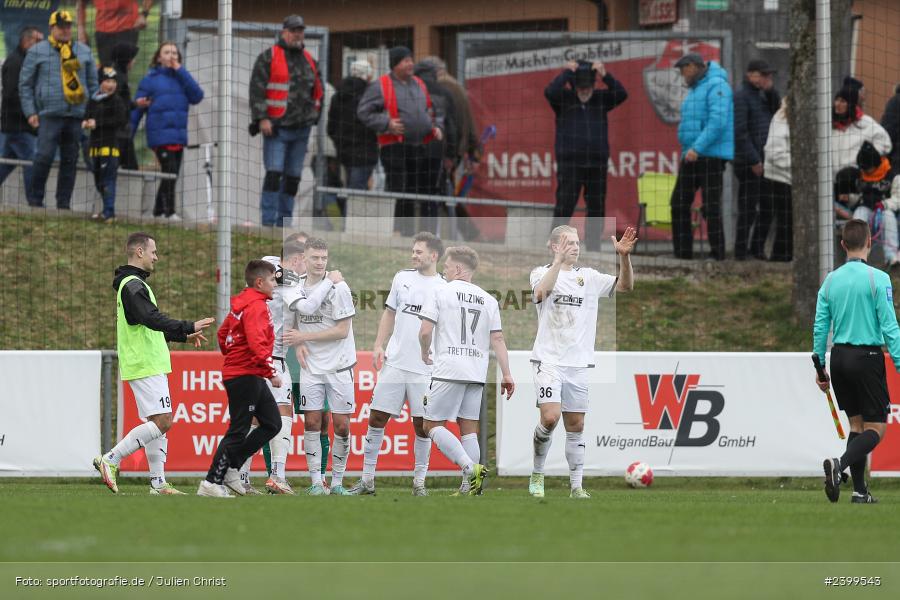 NGN-Arena, Aubstadt, 23.03.2024, sport, action, BFV, Fussball, März 2024, 26. Spieltag, Regionalliga Bayern, DJK, TSV, DJK Vilzing, TSV Aubstadt - Bild-ID: 2399543