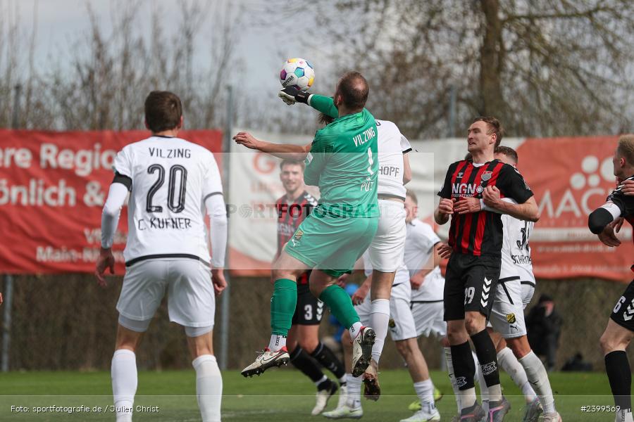 NGN-Arena, Aubstadt, 23.03.2024, sport, action, BFV, Fussball, März 2024, 26. Spieltag, Regionalliga Bayern, DJK, TSV, DJK Vilzing, TSV Aubstadt - Bild-ID: 2399569