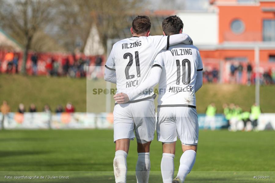 NGN-Arena, Aubstadt, 23.03.2024, sport, action, BFV, Fussball, März 2024, 26. Spieltag, Regionalliga Bayern, DJK, TSV, DJK Vilzing, TSV Aubstadt - Bild-ID: 2399611