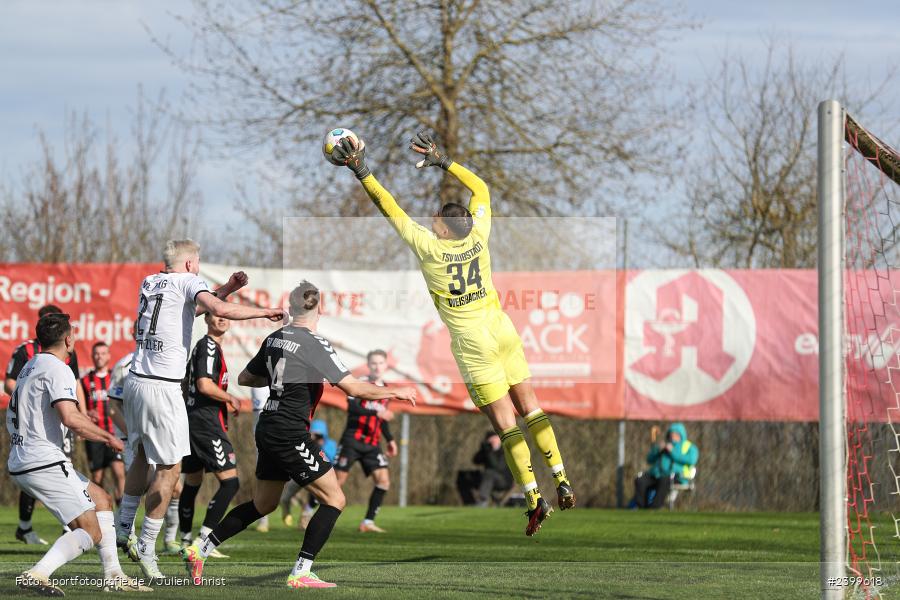 NGN-Arena, Aubstadt, 23.03.2024, sport, action, BFV, Fussball, März 2024, 26. Spieltag, Regionalliga Bayern, DJK, TSV, DJK Vilzing, TSV Aubstadt - Bild-ID: 2399618