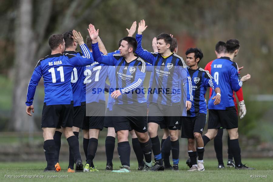 Sportgelände, Rieneck, 24.03.2024, sport, action, BFV, Fussball, März 2024, Kreisklasse Würzburg, 18. Spieltag, BCA, SVR, BSC Aura, SV Rieneck - Bild-ID: 2399646