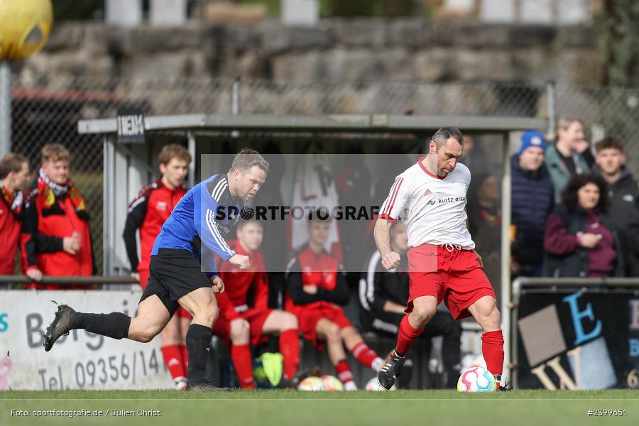 Sportgelände, Rieneck, 24.03.2024, sport, action, BFV, Fussball, März 2024, Kreisklasse Würzburg, 18. Spieltag, BCA, SVR, BSC Aura, SV Rieneck - Bild-ID: 2399651