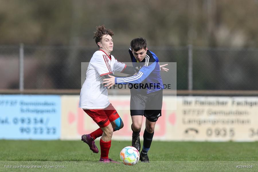 Sportgelände, Rieneck, 24.03.2024, sport, action, BFV, Fussball, März 2024, Kreisklasse Würzburg, 18. Spieltag, BCA, SVR, BSC Aura, SV Rieneck - Bild-ID: 2399658