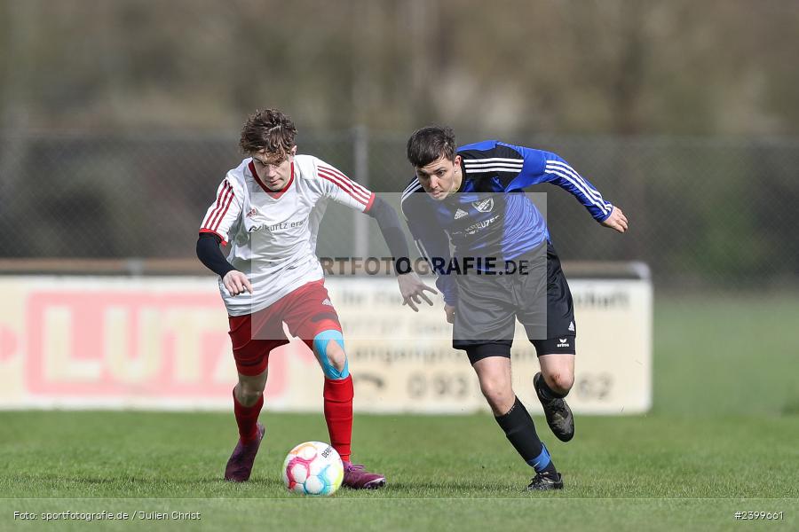 Sportgelände, Rieneck, 24.03.2024, sport, action, BFV, Fussball, März 2024, Kreisklasse Würzburg, 18. Spieltag, BCA, SVR, BSC Aura, SV Rieneck - Bild-ID: 2399661
