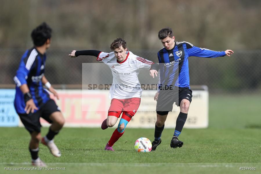 Sportgelände, Rieneck, 24.03.2024, sport, action, BFV, Fussball, März 2024, Kreisklasse Würzburg, 18. Spieltag, BCA, SVR, BSC Aura, SV Rieneck - Bild-ID: 2399662