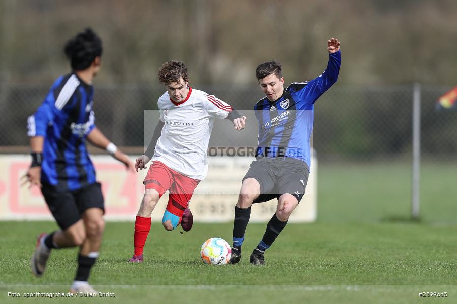 Sportgelände, Rieneck, 24.03.2024, sport, action, BFV, Fussball, März 2024, Kreisklasse Würzburg, 18. Spieltag, BCA, SVR, BSC Aura, SV Rieneck - Bild-ID: 2399663