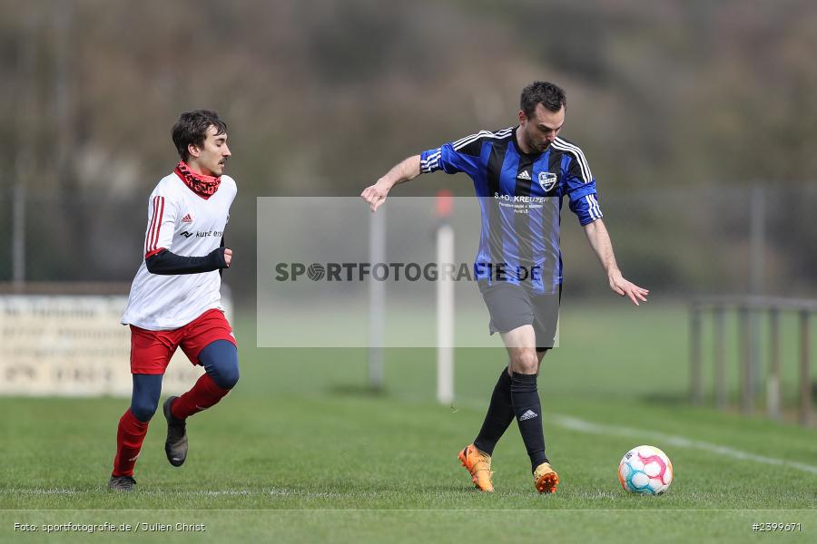 Sportgelände, Rieneck, 24.03.2024, sport, action, BFV, Fussball, März 2024, Kreisklasse Würzburg, 18. Spieltag, BCA, SVR, BSC Aura, SV Rieneck - Bild-ID: 2399671