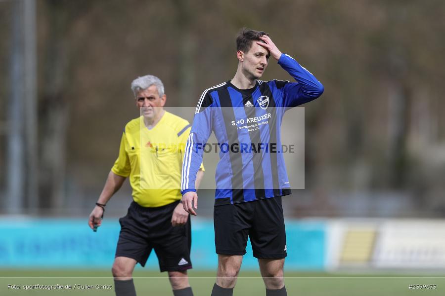 Sportgelände, Rieneck, 24.03.2024, sport, action, BFV, Fussball, März 2024, Kreisklasse Würzburg, 18. Spieltag, BCA, SVR, BSC Aura, SV Rieneck - Bild-ID: 2399673