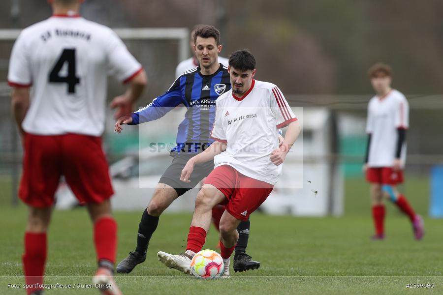 Sportgelände, Rieneck, 24.03.2024, sport, action, BFV, Fussball, März 2024, Kreisklasse Würzburg, 18. Spieltag, BCA, SVR, BSC Aura, SV Rieneck - Bild-ID: 2399680