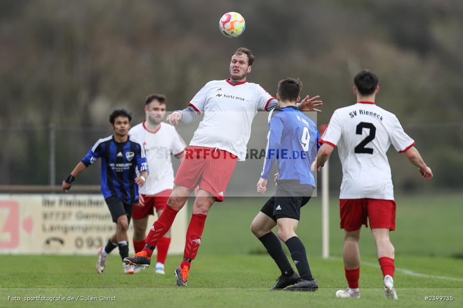 Sportgelände, Rieneck, 24.03.2024, sport, action, BFV, Fussball, März 2024, Kreisklasse Würzburg, 18. Spieltag, BCA, SVR, BSC Aura, SV Rieneck - Bild-ID: 2399735