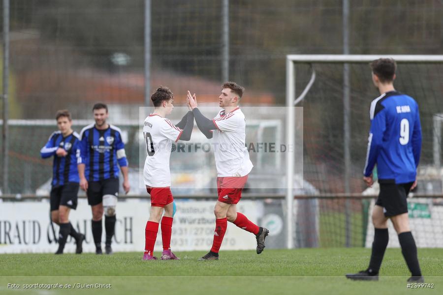 Sportgelände, Rieneck, 24.03.2024, sport, action, BFV, Fussball, März 2024, Kreisklasse Würzburg, 18. Spieltag, BCA, SVR, BSC Aura, SV Rieneck - Bild-ID: 2399742