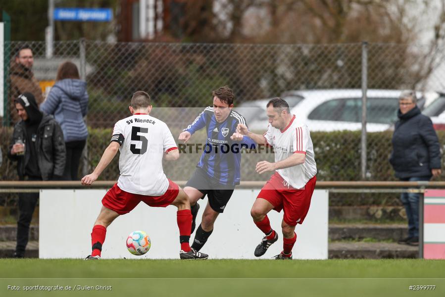 Sportgelände, Rieneck, 24.03.2024, sport, action, BFV, Fussball, März 2024, Kreisklasse Würzburg, 18. Spieltag, BCA, SVR, BSC Aura, SV Rieneck - Bild-ID: 2399777