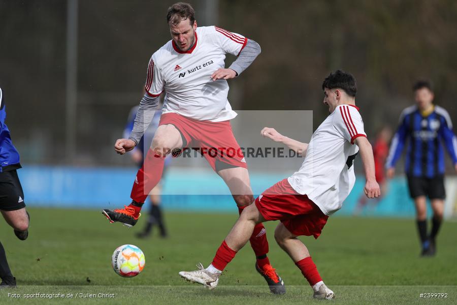 Sportgelände, Rieneck, 24.03.2024, sport, action, BFV, Fussball, März 2024, Kreisklasse Würzburg, 18. Spieltag, BCA, SVR, BSC Aura, SV Rieneck - Bild-ID: 2399792