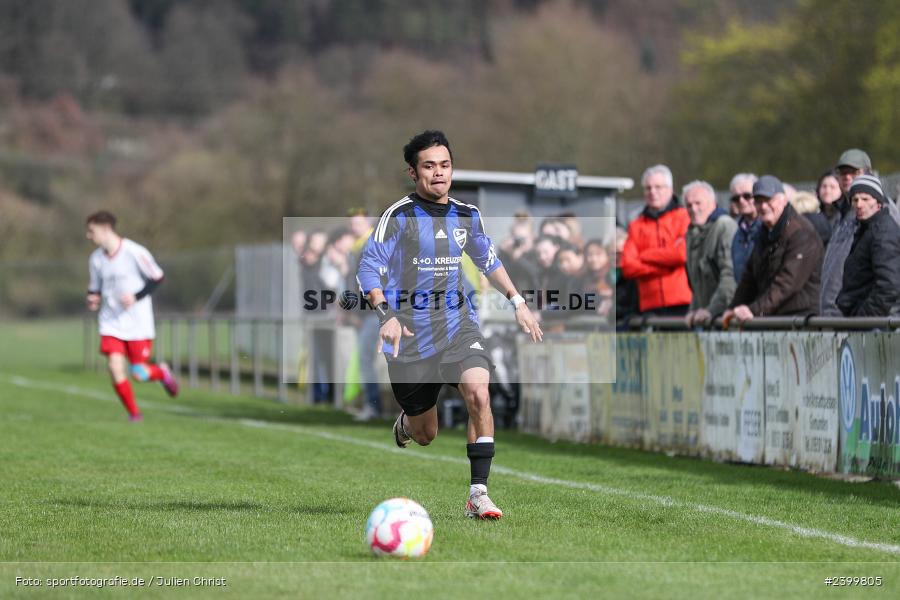 Sportgelände, Rieneck, 24.03.2024, sport, action, BFV, Fussball, März 2024, Kreisklasse Würzburg, 18. Spieltag, BCA, SVR, BSC Aura, SV Rieneck - Bild-ID: 2399805