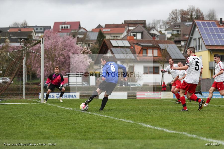 Sportgelände, Rieneck, 24.03.2024, sport, action, BFV, Fussball, März 2024, Kreisklasse Würzburg, 18. Spieltag, BCA, SVR, BSC Aura, SV Rieneck - Bild-ID: 2399820