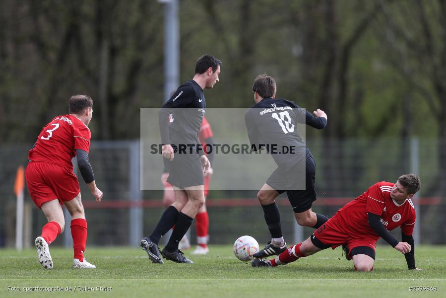 Sportgelände, Burgsinn, 24.03.2024, sport, action, BFV, Fussball, März 2024, B-Klasse Würzburg Gr. 4, 18. Spieltag, FVGS, SGB, FV Gemünden/Seifriedsburg II, SG Burgsinn II - Bild-ID: 2399868
