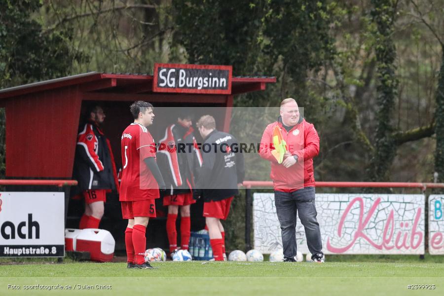 Sportgelände, Burgsinn, 24.03.2024, sport, action, BFV, Fussball, März 2024, B-Klasse Würzburg Gr. 4, 18. Spieltag, FVGS, SGB, FV Gemünden/Seifriedsburg II, SG Burgsinn II - Bild-ID: 2399923