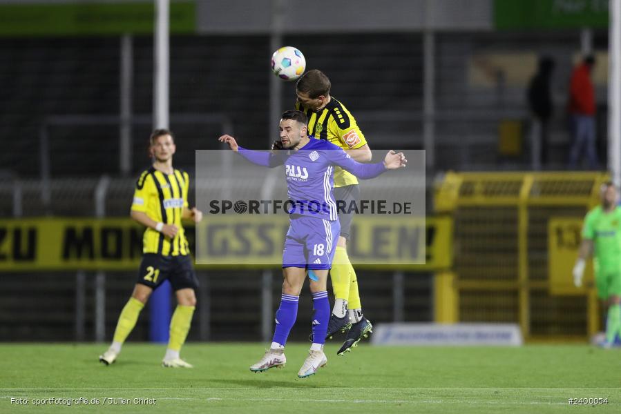Stadion am Schönbusch, Aschaffenburg, 25.03.2024, sport, action, BFV, Fussball, März 2024, 26. Spieltag, Regionalliga Bayern, BAY, SVA, SpVgg Bayreuth, SV Viktoria Aschaffenburg - Bild-ID: 2400054