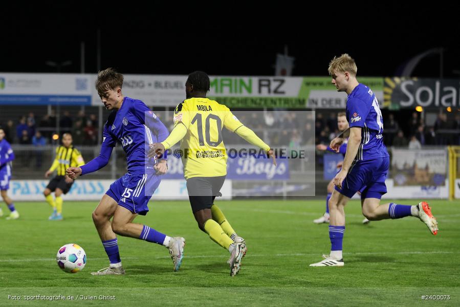 Stadion am Schönbusch, Aschaffenburg, 25.03.2024, sport, action, BFV, Fussball, März 2024, 26. Spieltag, Regionalliga Bayern, BAY, SVA, SpVgg Bayreuth, SV Viktoria Aschaffenburg - Bild-ID: 2400073 Stadion am Schönbusch, Aschaffenburg, 25.03.2024, sport, action, BFV, Fussball, März 2024, 26. Spieltag, Regionalliga Bayern, BAY, SVA, SpVgg Bayreuth, SV Viktoria Aschaffenburg - Bild-ID: 2400073