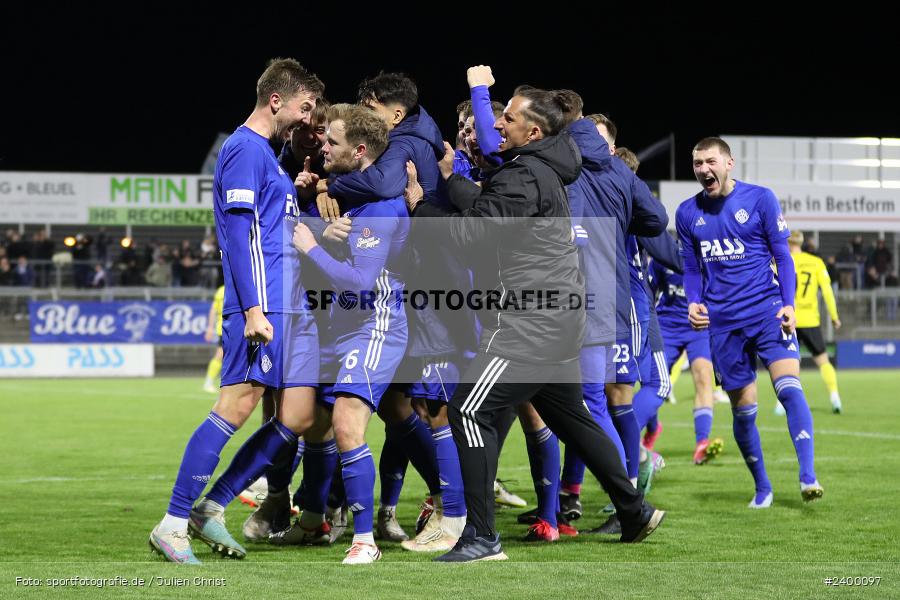 Team, Stadion am Schönbusch, Aschaffenburg, 25.03.2024, sport, action, BFV, Fussball, März 2024, 26. Spieltag, Regionalliga Bayern, BAY, SVA, SpVgg Bayreuth, SV Viktoria Aschaffenburg - Bild-ID: 2400097 Team, Stadion am Schönbusch, Aschaffenburg, 25.03.2024, sport, action, BFV, Fussball, März 2024, 26. Spieltag, Regionalliga Bayern, BAY, SVA, SpVgg Bayreuth, SV Viktoria Aschaffenburg - Bild-ID: 2400097