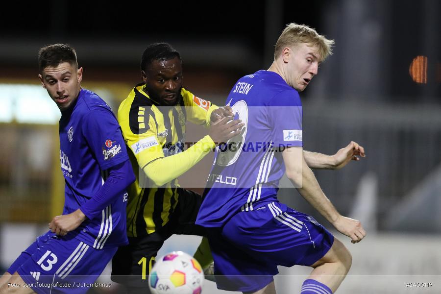 Stadion am Schönbusch, Aschaffenburg, 25.03.2024, sport, action, BFV, Fussball, März 2024, 26. Spieltag, Regionalliga Bayern, BAY, SVA, SpVgg Bayreuth, SV Viktoria Aschaffenburg - Bild-ID: 2400119