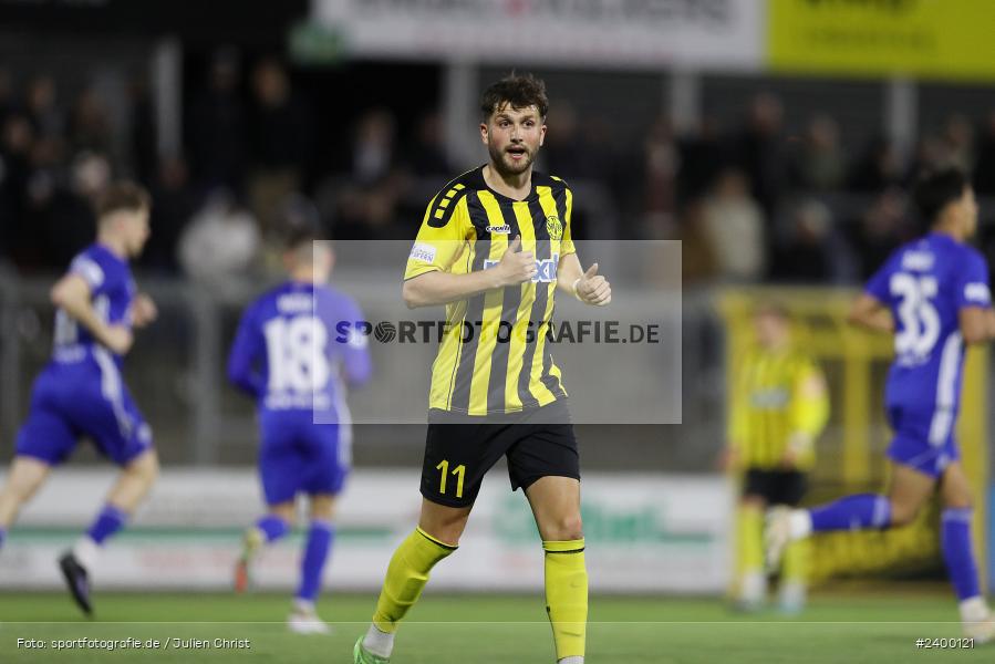 Stadion am Schönbusch, Aschaffenburg, 25.03.2024, sport, action, BFV, Fussball, März 2024, 26. Spieltag, Regionalliga Bayern, BAY, SVA, SpVgg Bayreuth, SV Viktoria Aschaffenburg - Bild-ID: 2400121