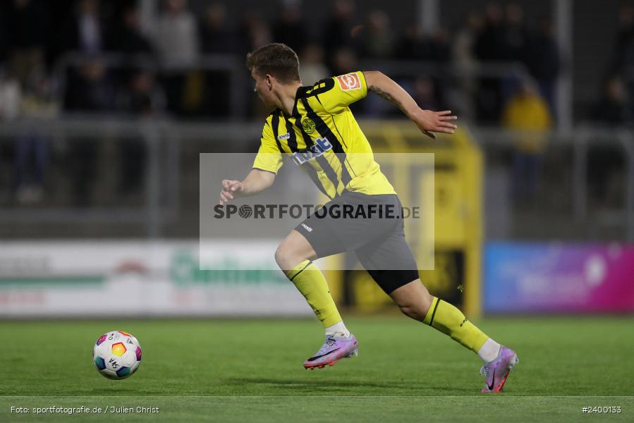 Stadion am Schönbusch, Aschaffenburg, 25.03.2024, sport, action, BFV, Fussball, März 2024, 26. Spieltag, Regionalliga Bayern, BAY, SVA, SpVgg Bayreuth, SV Viktoria Aschaffenburg - Bild-ID: 2400133