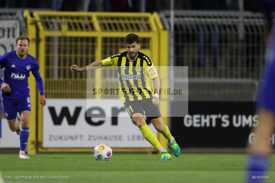 Stadion am Schönbusch, Aschaffenburg, 25.03.2024, sport, action, BFV, Fussball, März 2024, 26. Spieltag, Regionalliga Bayern, BAY, SVA, SpVgg Bayreuth, SV Viktoria Aschaffenburg - Bild-ID: 2400144 Stadion am Schönbusch, Aschaffenburg, 25.03.2024, sport, action, BFV, Fussball, März 2024, 26. Spieltag, Regionalliga Bayern, BAY, SVA, SpVgg Bayreuth, SV Viktoria Aschaffenburg - Bild-ID: 2400144