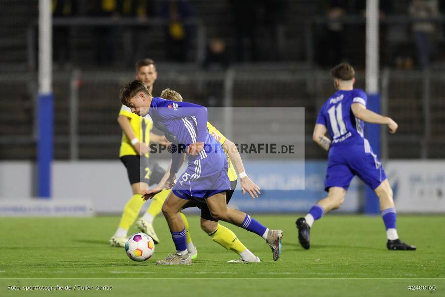 Stadion am Schönbusch, Aschaffenburg, 25.03.2024, sport, action, BFV, Fussball, März 2024, 26. Spieltag, Regionalliga Bayern, BAY, SVA, SpVgg Bayreuth, SV Viktoria Aschaffenburg - Bild-ID: 2400160 Stadion am Schönbusch, Aschaffenburg, 25.03.2024, sport, action, BFV, Fussball, März 2024, 26. Spieltag, Regionalliga Bayern, BAY, SVA, SpVgg Bayreuth, SV Viktoria Aschaffenburg - Bild-ID: 2400160