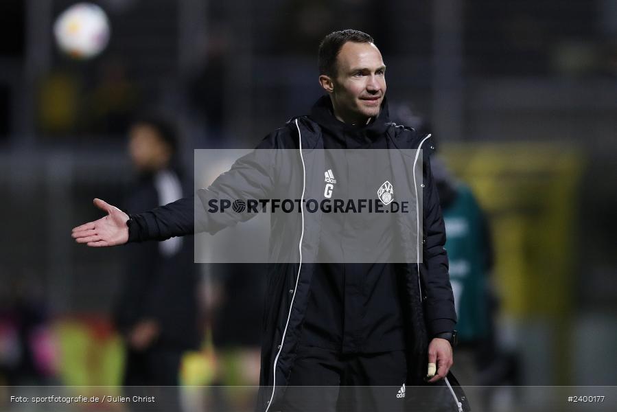 Stadion am Schönbusch, Aschaffenburg, 25.03.2024, sport, action, BFV, Fussball, März 2024, 26. Spieltag, Regionalliga Bayern, BAY, SVA, SpVgg Bayreuth, SV Viktoria Aschaffenburg - Bild-ID: 2400177 Stadion am Schönbusch, Aschaffenburg, 25.03.2024, sport, action, BFV, Fussball, März 2024, 26. Spieltag, Regionalliga Bayern, BAY, SVA, SpVgg Bayreuth, SV Viktoria Aschaffenburg - Bild-ID: 2400177