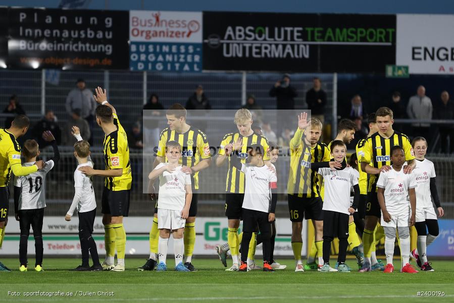 Stadion am Schönbusch, Aschaffenburg, 25.03.2024, sport, action, BFV, Fussball, März 2024, 26. Spieltag, Regionalliga Bayern, BAY, SVA, SpVgg Bayreuth, SV Viktoria Aschaffenburg - Bild-ID: 2400196