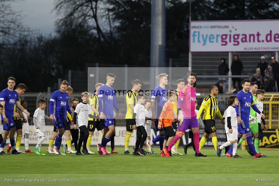 Stadion am Schönbusch, Aschaffenburg, 25.03.2024, sport, action, BFV, Fussball, März 2024, 26. Spieltag, Regionalliga Bayern, BAY, SVA, SpVgg Bayreuth, SV Viktoria Aschaffenburg - Bild-ID: 2400201