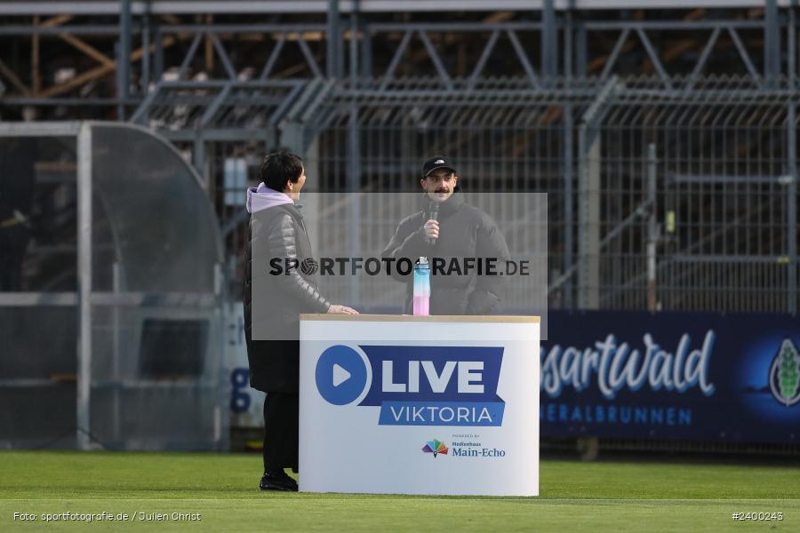 Stadion am Schönbusch, Aschaffenburg, 25.03.2024, sport, action, BFV, Fussball, März 2024, 26. Spieltag, Regionalliga Bayern, BAY, SVA, SpVgg Bayreuth, SV Viktoria Aschaffenburg - Bild-ID: 2400243 Stadion am Schönbusch, Aschaffenburg, 25.03.2024, sport, action, BFV, Fussball, März 2024, 26. Spieltag, Regionalliga Bayern, BAY, SVA, SpVgg Bayreuth, SV Viktoria Aschaffenburg - Bild-ID: 2400243