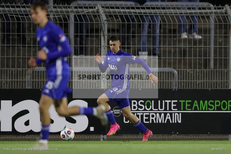 Stadion am Schönbusch, Aschaffenburg, 26.03.2024, sport, action, BFV, Fussball, März 2024, 26. Spieltag, Regionalliga Bayern, BAY, SVA, SpVgg Bayreuth, SV Viktoria Aschaffenburg - Bild-ID: 2400272