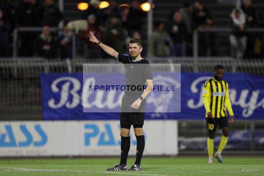 Stadion am Schönbusch, Aschaffenburg, 26.03.2024, sport, action, BFV, Fussball, März 2024, 26. Spieltag, Regionalliga Bayern, BAY, SVA, SpVgg Bayreuth, SV Viktoria Aschaffenburg - Bild-ID: 2400274