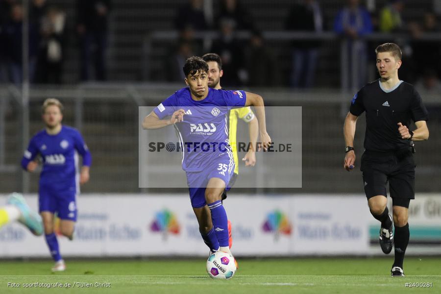 Stadion am Schönbusch, Aschaffenburg, 26.03.2024, sport, action, BFV, Fussball, März 2024, 26. Spieltag, Regionalliga Bayern, BAY, SVA, SpVgg Bayreuth, SV Viktoria Aschaffenburg - Bild-ID: 2400281