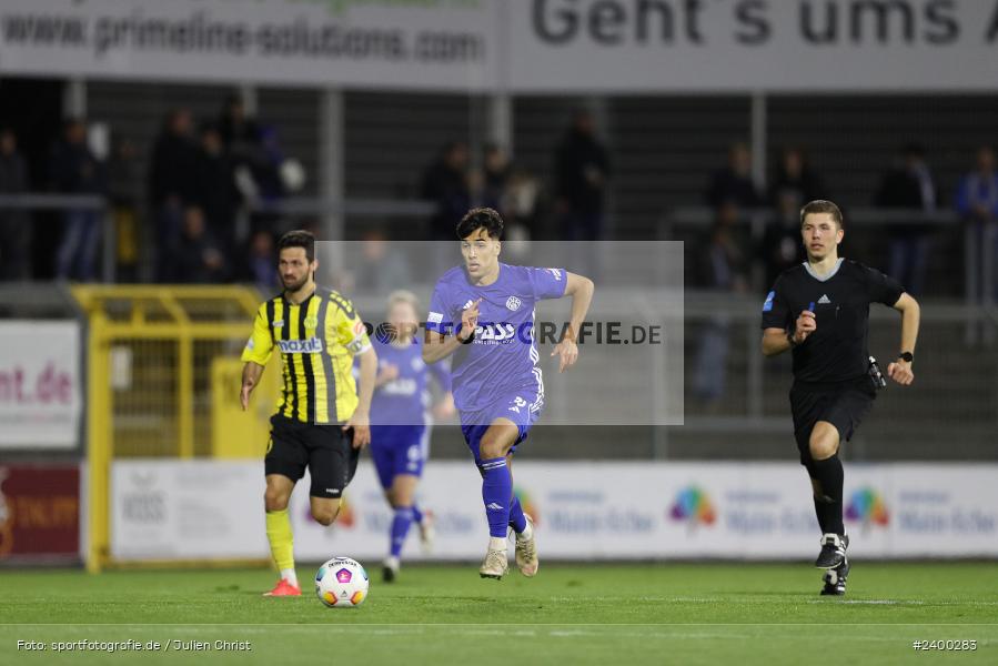 Stadion am Schönbusch, Aschaffenburg, 26.03.2024, sport, action, BFV, Fussball, März 2024, 26. Spieltag, Regionalliga Bayern, BAY, SVA, SpVgg Bayreuth, SV Viktoria Aschaffenburg - Bild-ID: 2400283
