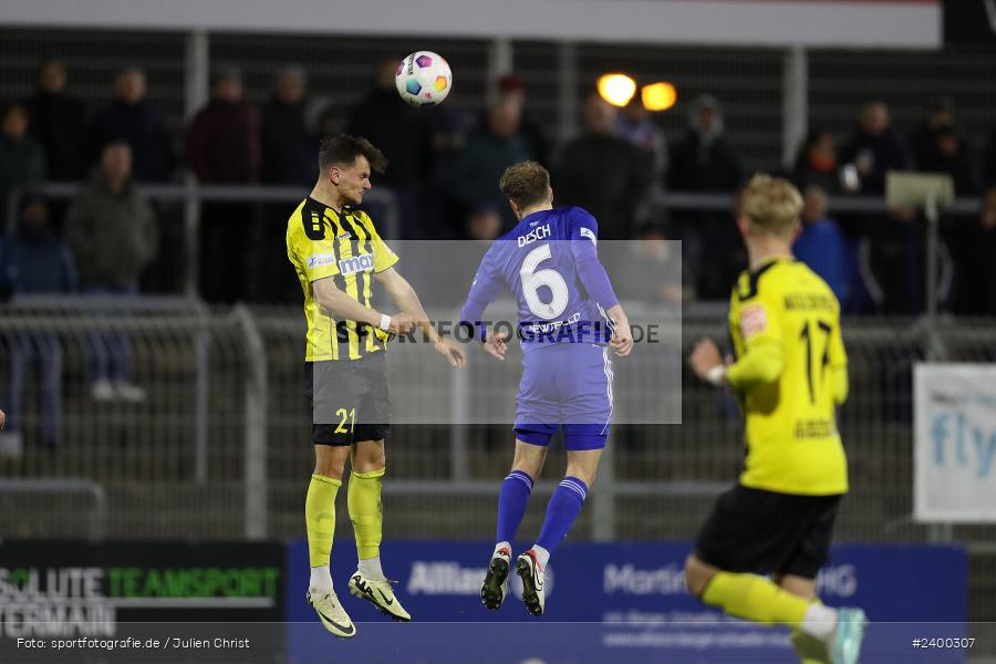 Stadion am Schönbusch, Aschaffenburg, 26.03.2024, sport, action, BFV, Fussball, März 2024, 26. Spieltag, Regionalliga Bayern, BAY, SVA, SpVgg Bayreuth, SV Viktoria Aschaffenburg - Bild-ID: 2400307