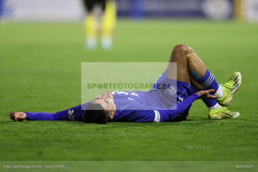 Stadion am Schönbusch, Aschaffenburg, 26.03.2024, sport, action, BFV, Fussball, März 2024, 26. Spieltag, Regionalliga Bayern, BAY, SVA, SpVgg Bayreuth, SV Viktoria Aschaffenburg - Bild-ID: 2400320