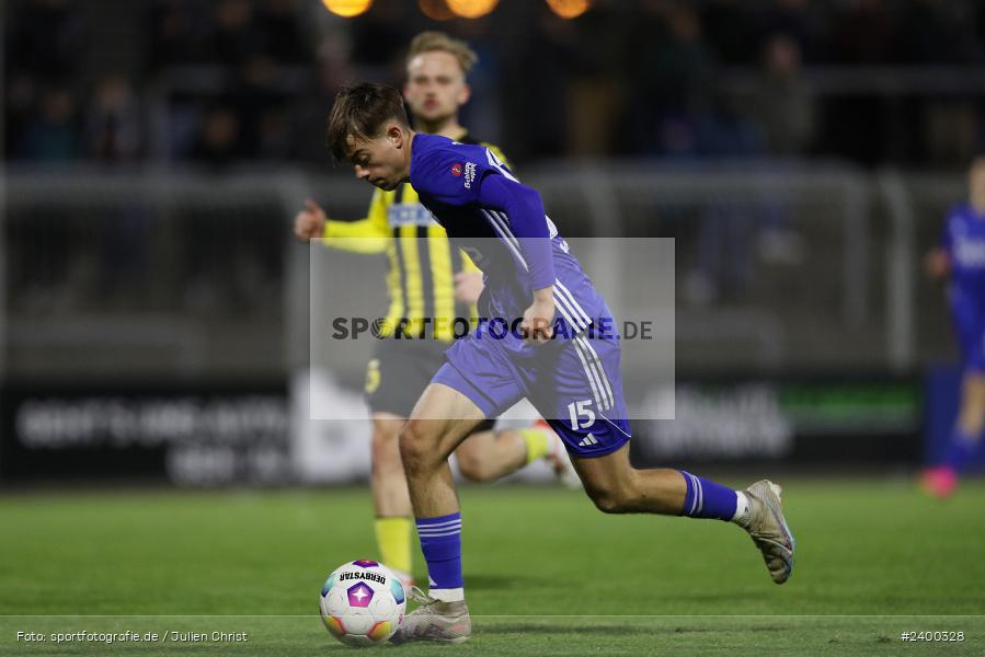 Stadion am Schönbusch, Aschaffenburg, 26.03.2024, sport, action, BFV, Fussball, März 2024, 26. Spieltag, Regionalliga Bayern, BAY, SVA, SpVgg Bayreuth, SV Viktoria Aschaffenburg - Bild-ID: 2400328