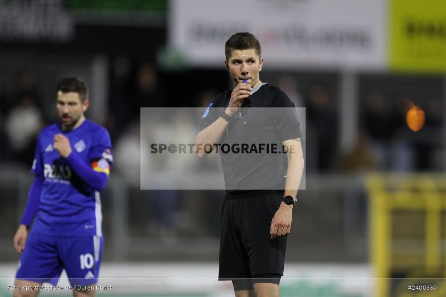 Stadion am Schönbusch, Aschaffenburg, 26.03.2024, sport, action, BFV, Fussball, März 2024, 26. Spieltag, Regionalliga Bayern, BAY, SVA, SpVgg Bayreuth, SV Viktoria Aschaffenburg - Bild-ID: 2400330