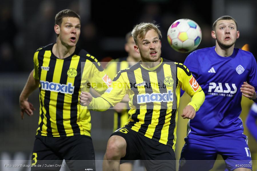 Stadion am Schönbusch, Aschaffenburg, 26.03.2024, sport, action, BFV, Fussball, März 2024, 26. Spieltag, Regionalliga Bayern, BAY, SVA, SpVgg Bayreuth, SV Viktoria Aschaffenburg - Bild-ID: 2400332