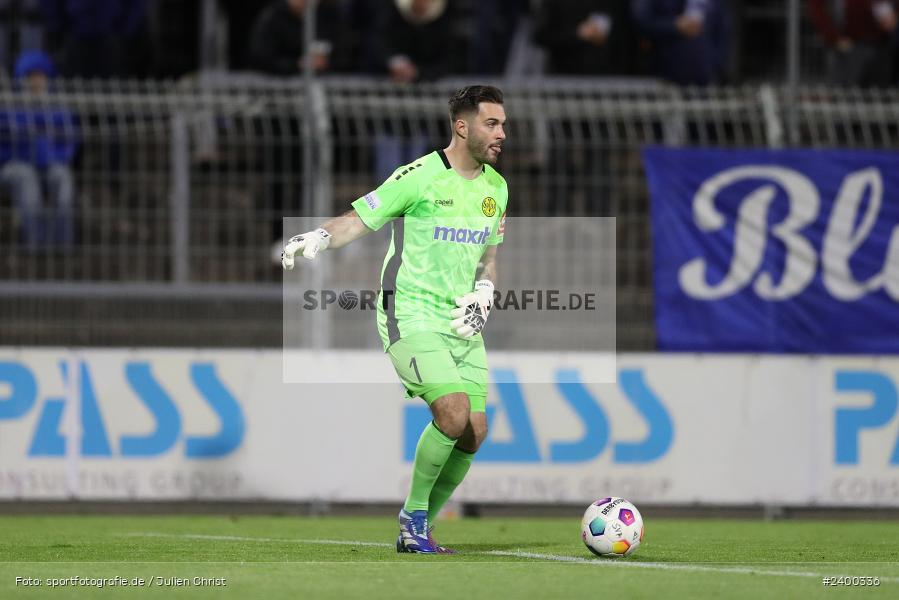 Stadion am Schönbusch, Aschaffenburg, 26.03.2024, sport, action, BFV, Fussball, März 2024, 26. Spieltag, Regionalliga Bayern, BAY, SVA, SpVgg Bayreuth, SV Viktoria Aschaffenburg - Bild-ID: 2400336