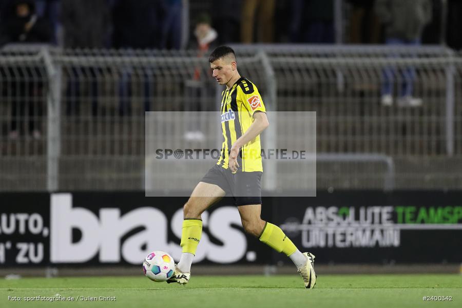 Stadion am Schönbusch, Aschaffenburg, 26.03.2024, sport, action, BFV, Fussball, März 2024, 26. Spieltag, Regionalliga Bayern, BAY, SVA, SpVgg Bayreuth, SV Viktoria Aschaffenburg - Bild-ID: 2400342