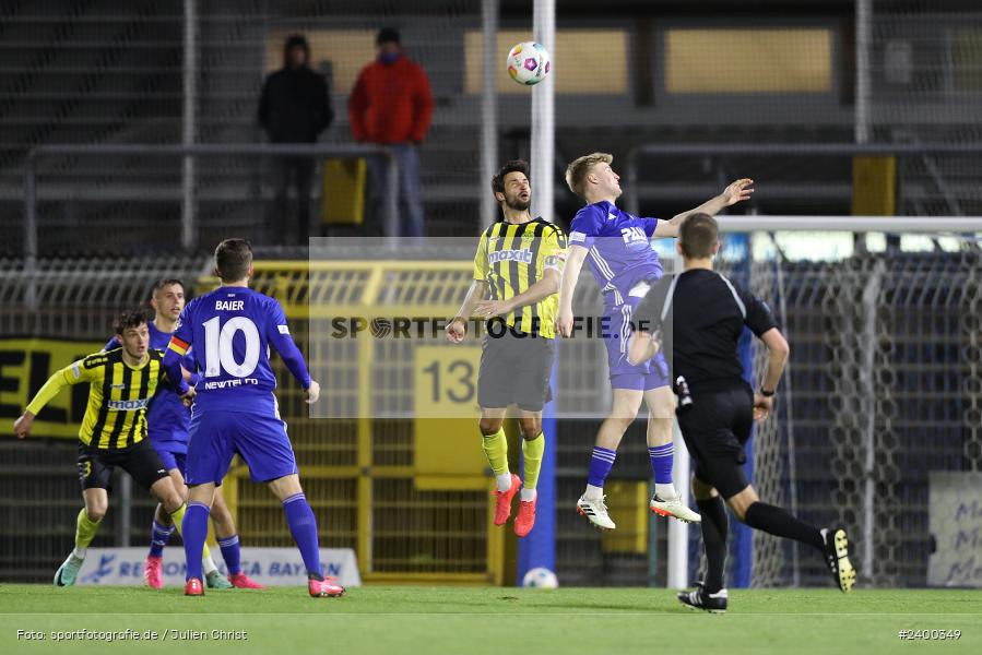 Stadion am Schönbusch, Aschaffenburg, 26.03.2024, sport, action, BFV, Fussball, März 2024, 26. Spieltag, Regionalliga Bayern, BAY, SVA, SpVgg Bayreuth, SV Viktoria Aschaffenburg - Bild-ID: 2400349