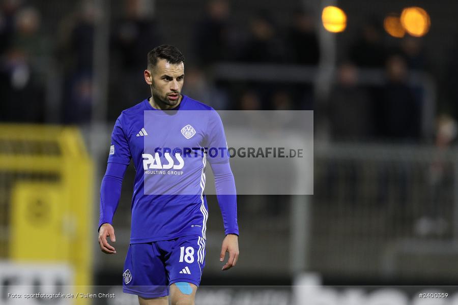 Stadion am Schönbusch, Aschaffenburg, 26.03.2024, sport, action, BFV, Fussball, März 2024, 26. Spieltag, Regionalliga Bayern, BAY, SVA, SpVgg Bayreuth, SV Viktoria Aschaffenburg - Bild-ID: 2400359