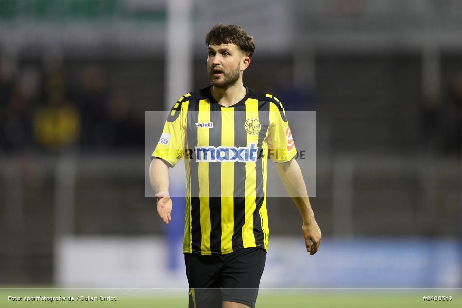 Stadion am Schönbusch, Aschaffenburg, 26.03.2024, sport, action, BFV, Fussball, März 2024, 26. Spieltag, Regionalliga Bayern, BAY, SVA, SpVgg Bayreuth, SV Viktoria Aschaffenburg - Bild-ID: 2400369