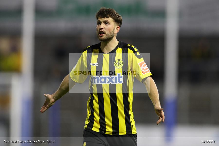 Stadion am Schönbusch, Aschaffenburg, 26.03.2024, sport, action, BFV, Fussball, März 2024, 26. Spieltag, Regionalliga Bayern, BAY, SVA, SpVgg Bayreuth, SV Viktoria Aschaffenburg - Bild-ID: 2400371